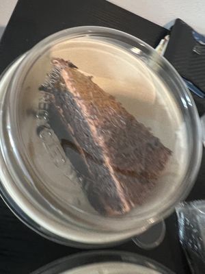 Choc cake  at Nordvegan in Oslo