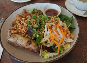 BBQ bowl at Nordvegan in Oslo