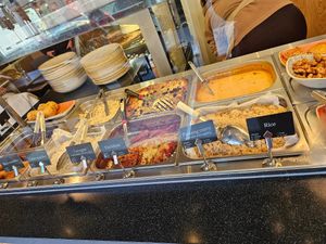 The lunch offerings at Nordvegan in Oslo