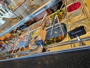 Salad at Nordvegan in Oslo