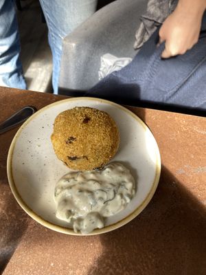 Arancini  at Nordvegan in Oslo