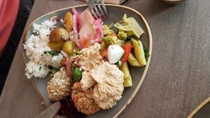 mixed plate at Nordvegan in Oslo