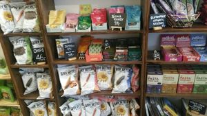 Things for sale at Nordvegan in Oslo