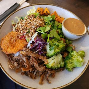 Buddah Bowl at Nordvegan in Oslo