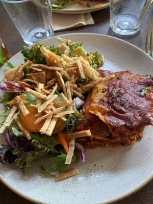 Vegan lasagna ❤️  at Nordvegan in Oslo