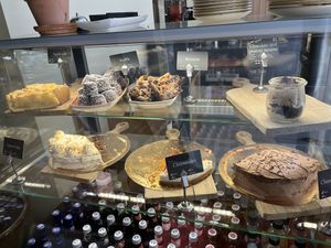 Cake selection   at Nordvegan in Oslo