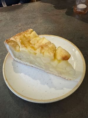 Apple cake  at Nordvegan in Oslo