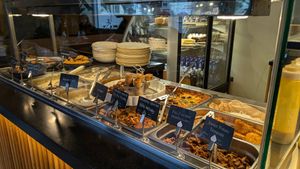 Buffet at Nordvegan in Oslo