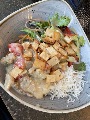 Truffle mushroom ‘chicken'  at Nordvegan in Oslo