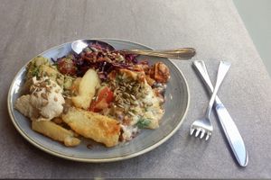 Creative vegan food at Nordvegan in Oslo