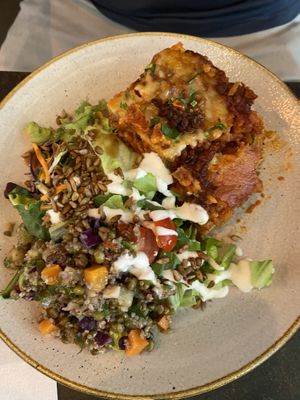 Lasagna   at Nordvegan in Oslo