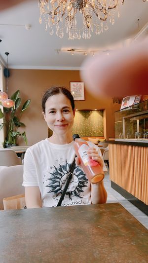 kombucha de rubaro  at Nordvegan in Oslo