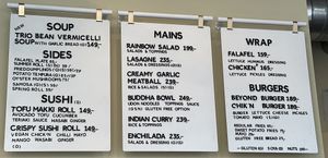 Menü August 2025  at Nordvegan in Oslo