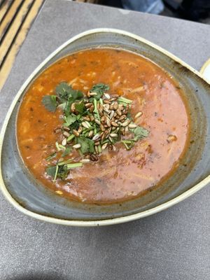 3 Bean soup  at Nordvegan in Oslo