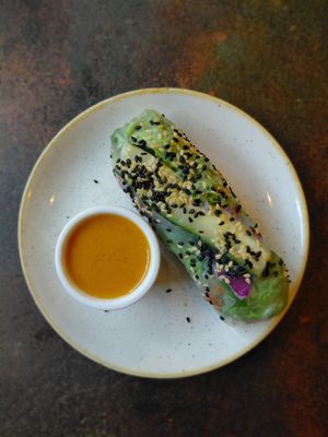 Summer roll at Nordvegan in Oslo