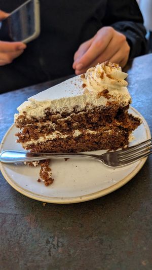 Carrot Cake at Nordvegan in Oslo