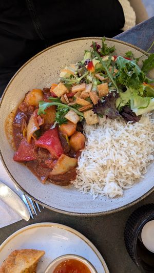 Japanese Curry at Nordvegan in Oslo