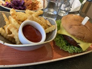 Beyond burger and chips   at Nordvegan in Oslo