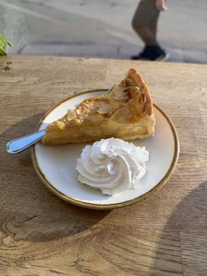 Apple cake  at Nordvegan in Oslo