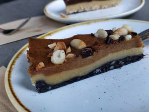 Raw Sneakers cake at Nordvegan in Oslo