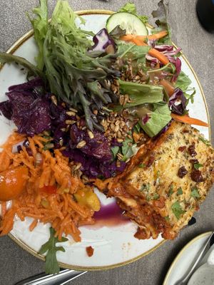 Lasagne  at Nordvegan in Oslo