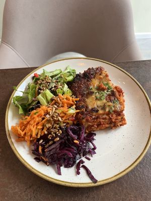 Lasagne  at Nordvegan in Oslo