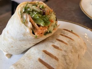 Caesar wrap  at Nordvegan in Oslo