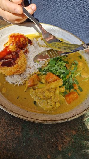 Curry at Nordvegan in Oslo