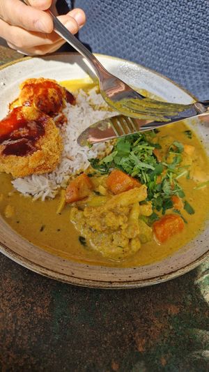 Curry at Nordvegan in Oslo