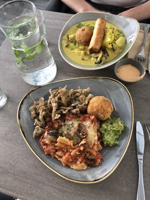 Tasty lunch  at Nordvegan in Oslo