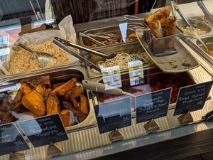 Choose one or combine several different food items at Nordvegan in Oslo