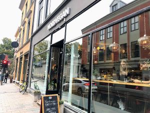 Entrance at Nordvegan in Oslo