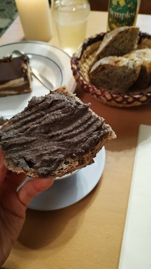 Truffle bean at Le Faitout Vegan in Paris