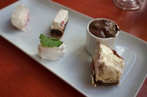 Assiette Gourmand (dessert) at Le Faitout Vegan in Paris