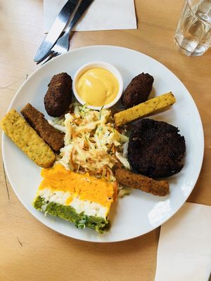 Hot plate  at Le Faitout Vegan in Paris