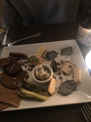 Cheese at Le Faitout Vegan in Paris