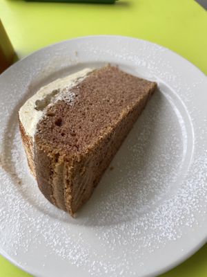 Apple and cinnamon cake   at Musicker in Isle Of Bute