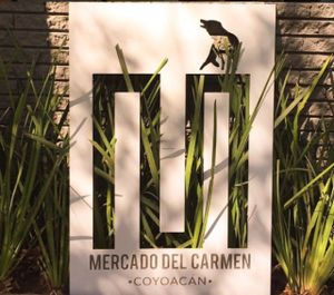 Mercado del Carmen Coyoacán, México City at Aura Vegana in Mexico City