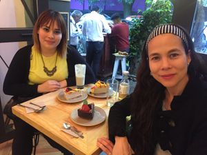 bonito lugar  at Aura Vegana in Mexico City