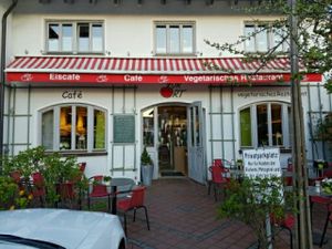 outside view  at Cafe Vor Ort in Neuried