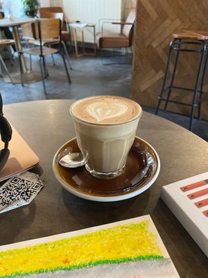 Pumpkin spiced latte  at Full Circle - Zuid in Ghent