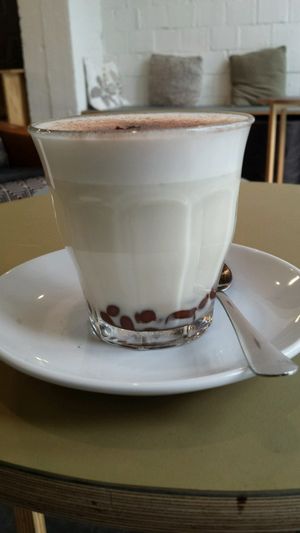hot chocolate  at Full Circle - Zuid in Ghent