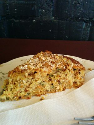 carrot-orange cake at Full Circle - Zuid in Ghent