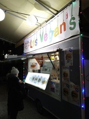 outside view at Las Vegan's - Kazinczy Trailer in Budapest