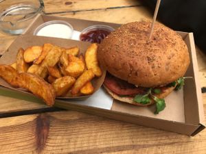 sweet and sour... amazing  at Las Vegan's - Kazinczy Trailer in Budapest