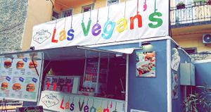 las vegans  at Las Vegan's - Kazinczy Trailer in Budapest