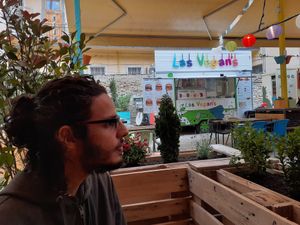 Truck in the back at Las Vegan's - Kazinczy Trailer in Budapest