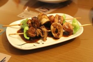 Mushroom meat at Formosa in Santo Domingo