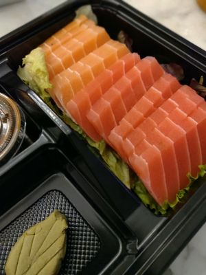 Vegan sashimi at Ginger Root in New York City