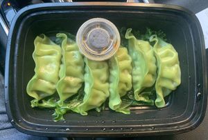 Steamed Vegetable Dumplings at Ginger Root in New York City